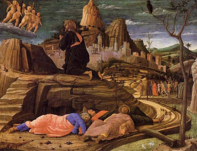 Andrea Mantegna The Agony in the Garden oil painting image